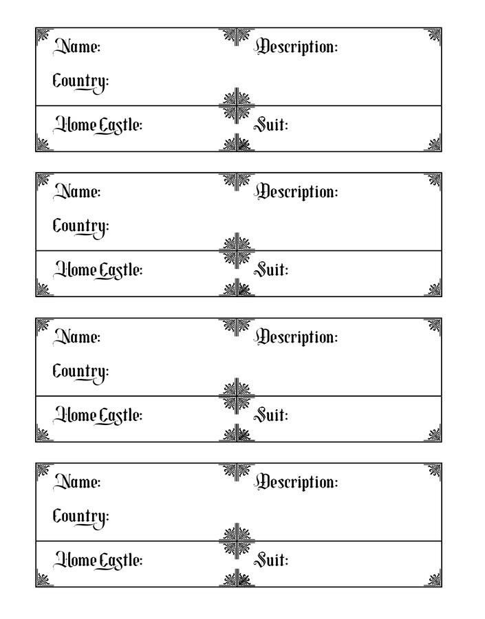 TCC Sheet